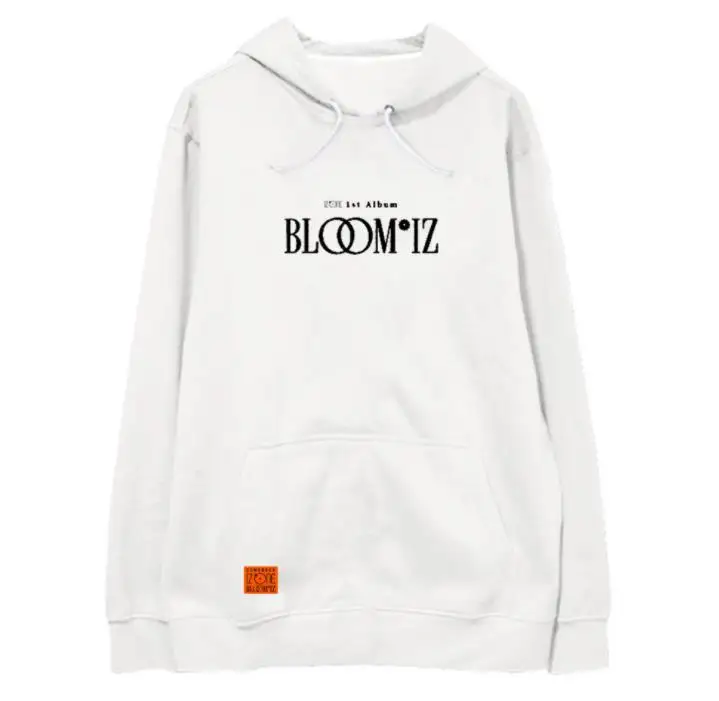 Kpop izone bloom iz same printing pullover loose sweatshirt unisex k-pop fashion fleece/thin hoodies for autumn winter | Женская одежда