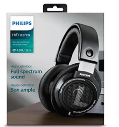 Проводные Наушники Philips SHP9500 с кабелем 3 м MBQUART APTX AAC Германия Goethe модуль Bluetooth 5 0 без