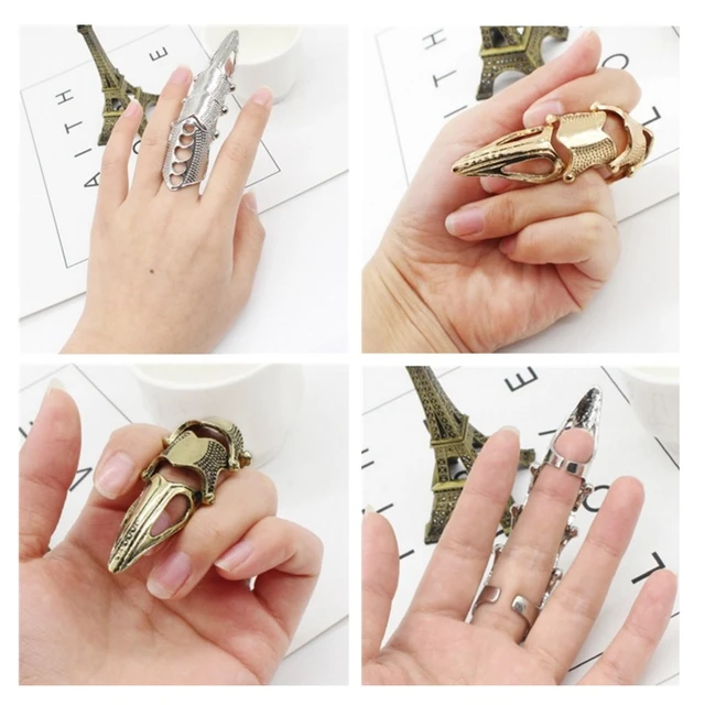 AWAVAWA Celestia Ludenberg Earring +Ring+False Nails,Anime Cosplay Costume  Accessories