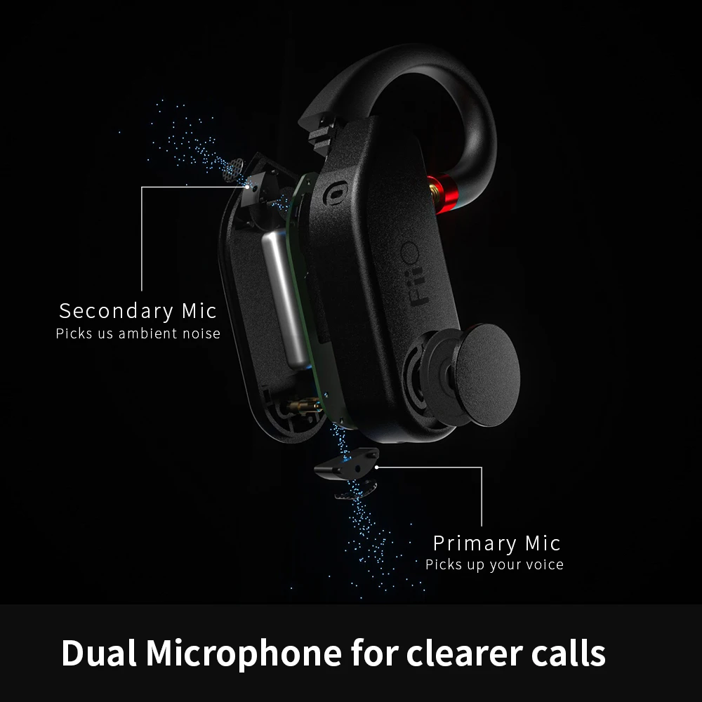 FiiO UTWS3 TWS+ True Wireless Bluetooth5.0 Amplifier AMP with Qualcomm QCC3020 chip MMCX 0.78mm aptX Lossless Support SBC AAC