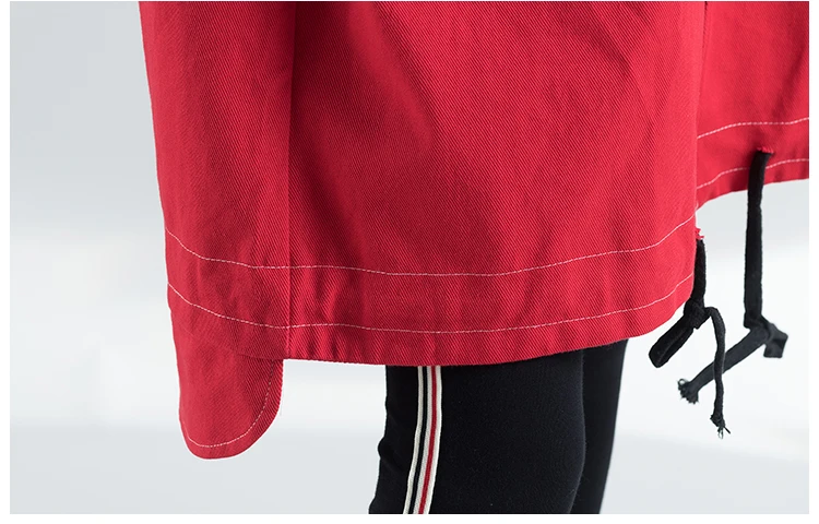 BelineRosa Плюс Размер Женские Пальто, Черный Красный 2 Цвета, Большие Размеры Женская Одежда, HL000024, осень 2019