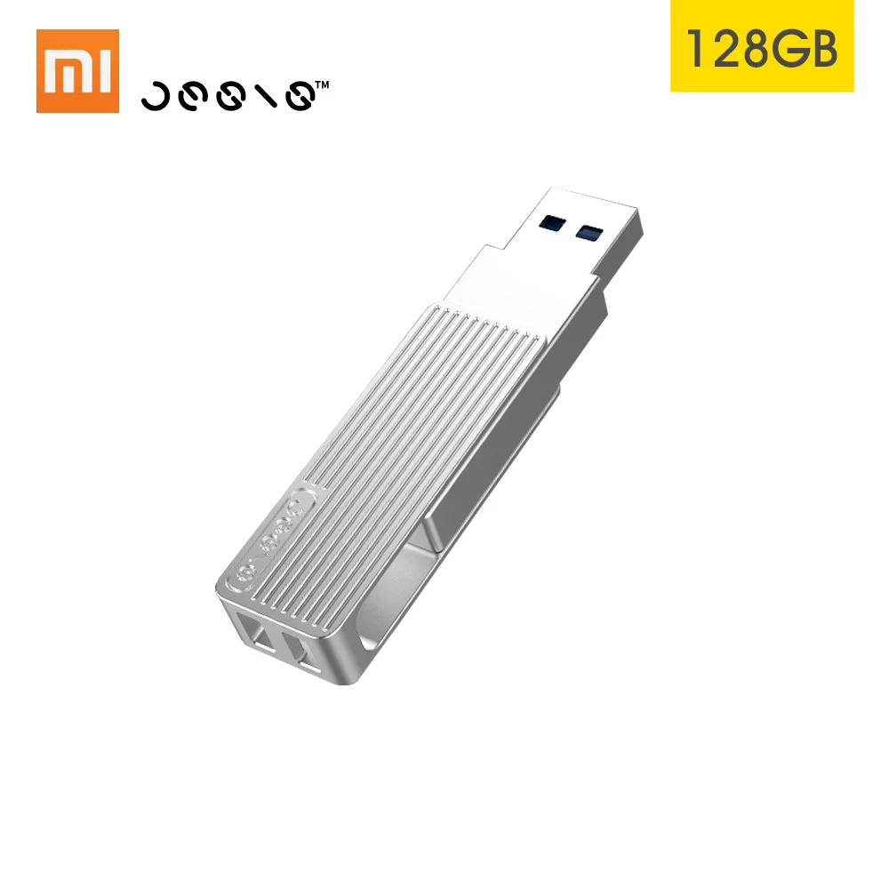 Xiaomi Jessis U Disk T1 USB3.1 32/64/128GB рекордер USB флэш-накопитель USB флешка полностью металлический корпус для ноутбуков, mac