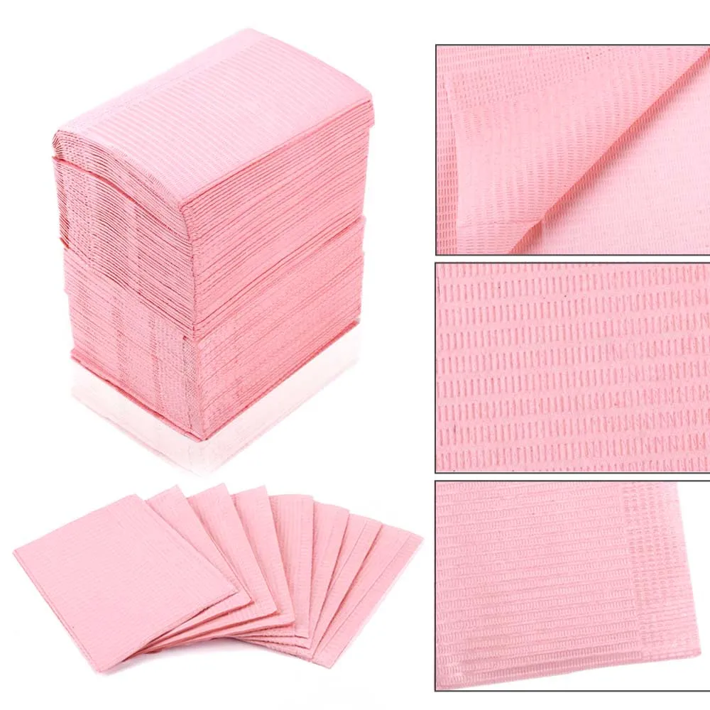 5x Disposable Nail Art Table Mat Waterproof Hand Holder Pad Manicure Tools  Clean