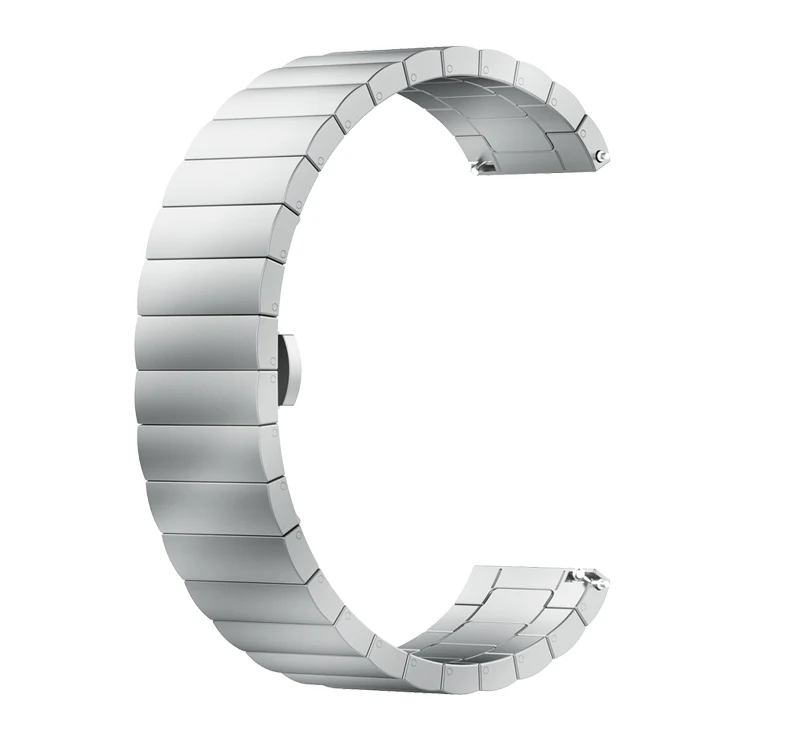 Stainless Steel Watchband Quick Release for Huawei Watch GT 2 46mm / Amazfit GTR 47mm Band Wrist Strap Metal Bracelet