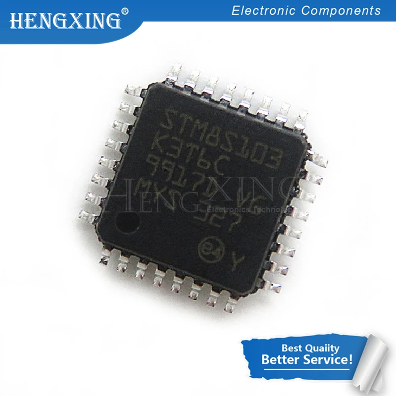 5 шт./лот STM8S103K3T6 STM8S103 QFP-32 в наличии | Электронные компоненты и принадлежности