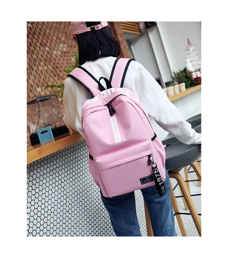 Школьный рюкзак mochilas escolares холщовый большой емкости для студентов средней школы дикий маленький необычный Рюкзак Школьная Сумка