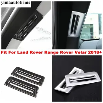 

Interior For Land Rover Range Rover Velar 2018 - 2020 Front Triangle Pillar A Air Conditioning AC Vent Outlet Frame Cover Trim
