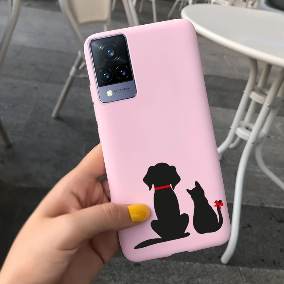 Couple Love Heart Soft TPU Phone Case - Romantic Design Back Cover s