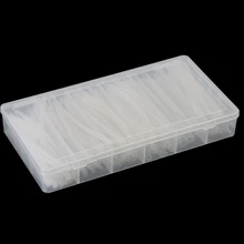 

150Pcs 100mm 2:1 Heat Shrink Tubing Polyolefin Transparent Tube Sleeving Wrap