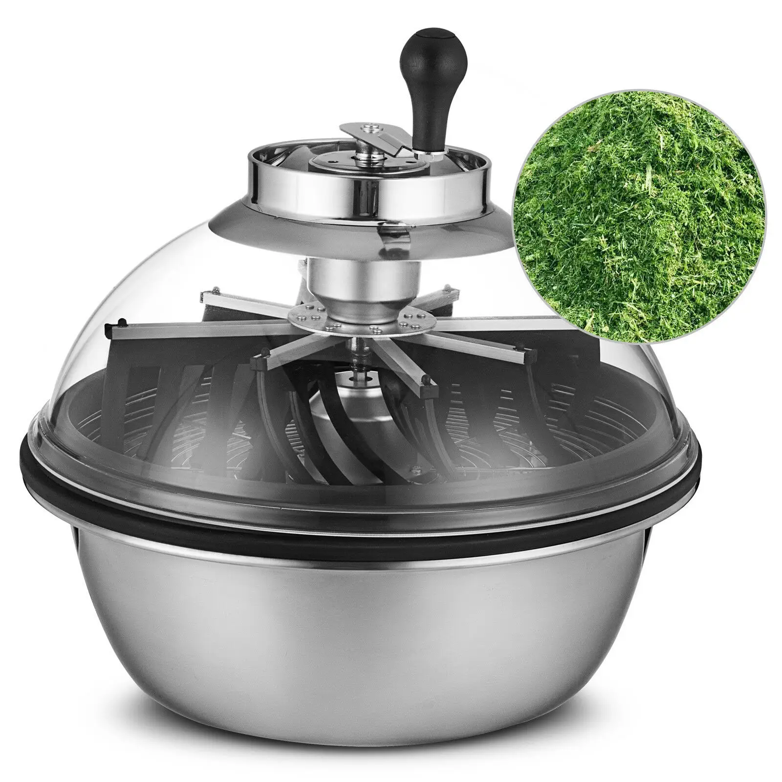 

Vevor 24" Manual Hydroponics Trimmer Bowl Leaf Spin Pro Tumble Bud Machine