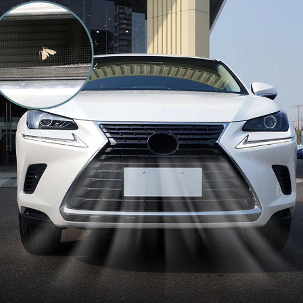 Для Lexus NX 200 300 300h 2014 2020 автомобильные аксессуары Передняя Решетка Вставка Сетка
