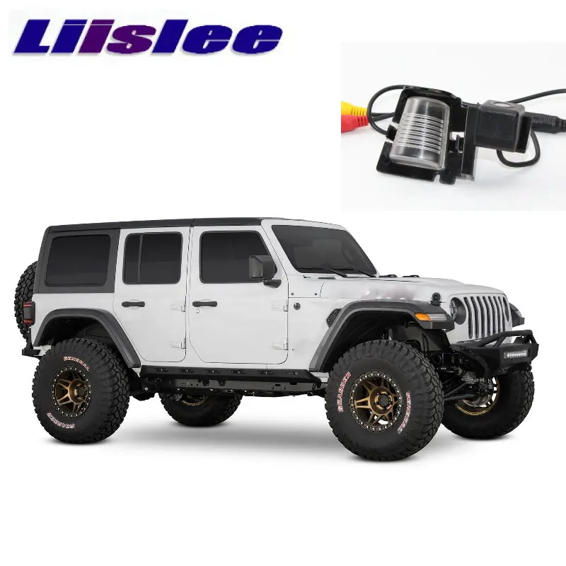 LiisLee Автомобильная HD камера заднего вида для Land для Jeep Wrangler JK JL 2006~ ночное видение специальная задняя камера заднего вида