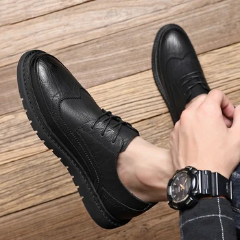 

scarpa cuero shoe male autumn masculino Mens formal for breathable xiaomi summer man mens size moccasins Male Moccasins para de