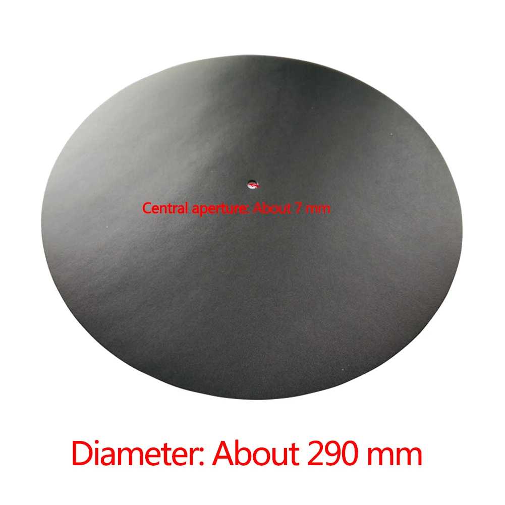 1.5/2.0/2.5mm Entertainment Anti Shake Wear Resistant Turntable Audiophile Accessories Disc Record Player Round Slipmat Hobby