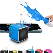 TD-V26 беспроводной динамик Металл TF карта/U диск Портативный мини динамик беспроводной аудио универсальный тип 5,0