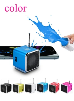 

TD-V26 Wireless speaker Metal TF card / U Disk portable mini speaker wireless audio Universal type 5.0