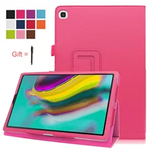 

Magnetic Stand for Samsung Galaxy Tab A7 10.4 inch 2020 Cover Flip PU Leather Case for Galaxy Tab A7 10.4"SM-T500/505 Tablet