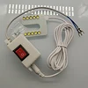 220V 6 LED Tipo U Lamp Sewing Machine Light With Magnetic Mounting Base Switch 5