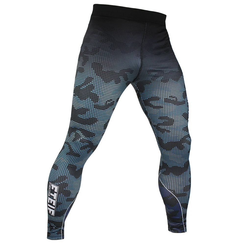 FTEIF/синие камуфляжные плотные дышащие шорты для занятий боксом MMA Tiger Muay Thai