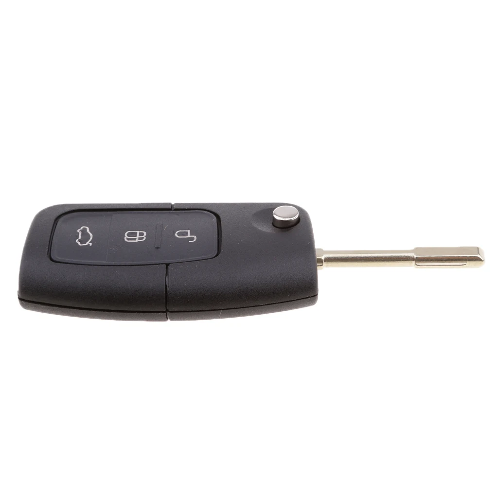 Car 3-Button Remote Key Fob Case Chip Complete Unit for Ford BA Falcon FPV