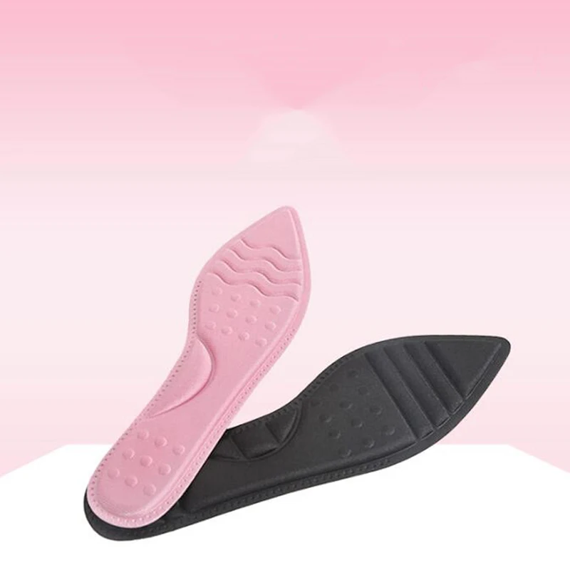 3D Support Breathable Cushion Massage Soft Comfortable Shoe Pads Women High Heels Insole Orthotic Shoes Pad