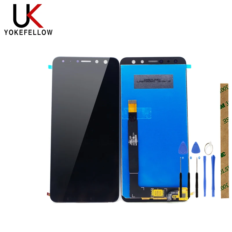 ЖК-дисплей для Wiko View Prime, ЖК-дисплей, дигитайзер, экран с сенсорным экраном, полная сборка