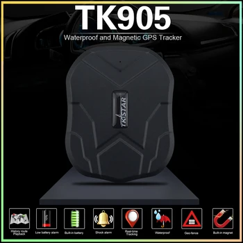 

Fast Shipping! Car GPS Tracker TK905 Magnet Vehicle Rastreador GPS 5000mAh Battery Standby 90Days Lifetime Free Tracking/APP