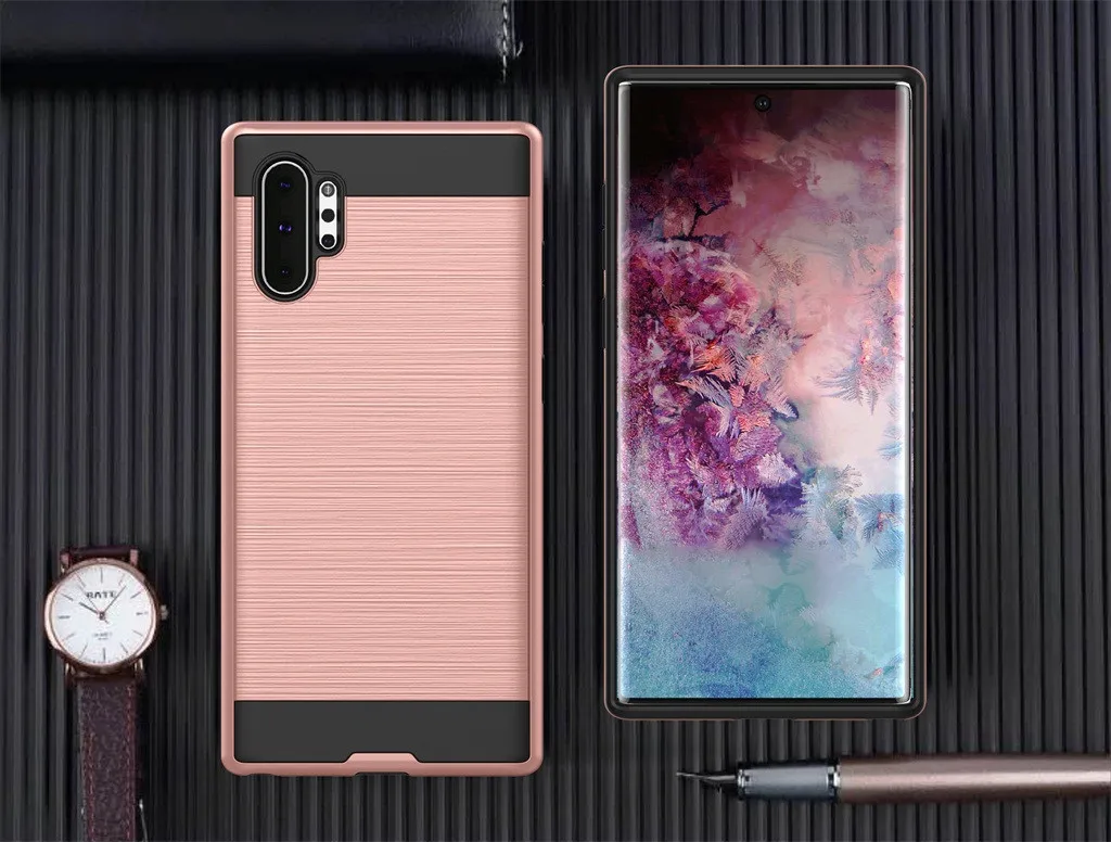 Для samsung Note10+ портативные полузакрытые чехлы для телефонов Роскошный Жесткий матовый чехол амортизирующий Противоскользящий ударопрочный чехол