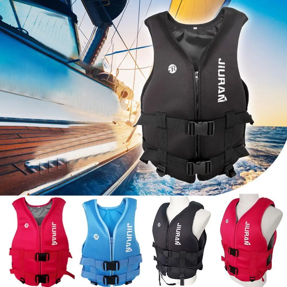 New Universal Outdoor Swimming Boating Skiing Driving Vest Neoprene