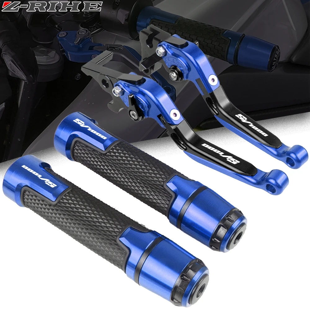 

For Suzuki SV1000 SV 1000 S SV1000S 2003 2004 2005 2006 2007 CNC Motorcycle Adjustable Foldable Brake Clutch Lever Handle Grips
