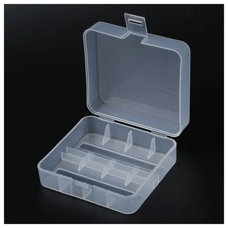 Hard Plastic Box Holder Storage Container For 2 X 26650 Battery |