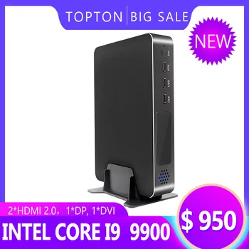 

2020 Newest Gaming Mini PC Intel Core i9-9900 8 Cores 16 Threads 5.0Ghz GeForce GTX 1650 GDDR6 Desktops Win10 4K HDMI2.0 DP WiFi