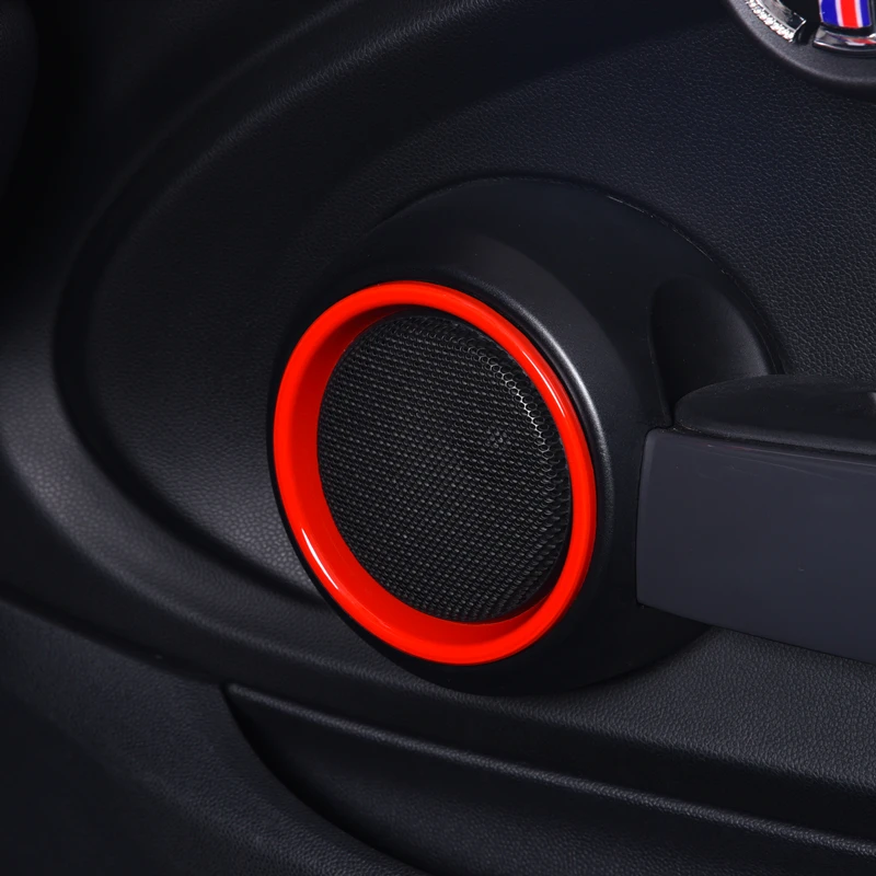 2 шт. Защитная крышка для динамика автомобиля Наклейка отделка интерьера