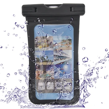 

Universal Cellphone Waterproof Pouch Bag Sleeve with Neck Strap for iPhone 6 /5S /5C /5 /4S /Other Below 5.0 Inch Smartphones