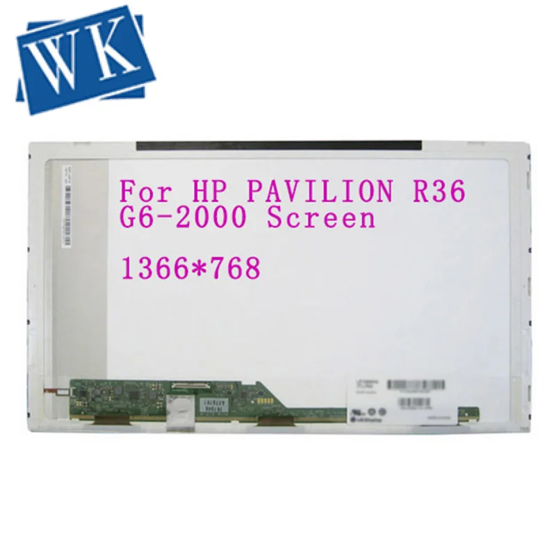 Для HP PAVILION R36 G6-2000 Screen LCD LED Display 1366x768 40Pin Panel Monitor сменная Матрица для ноутбука 15 6