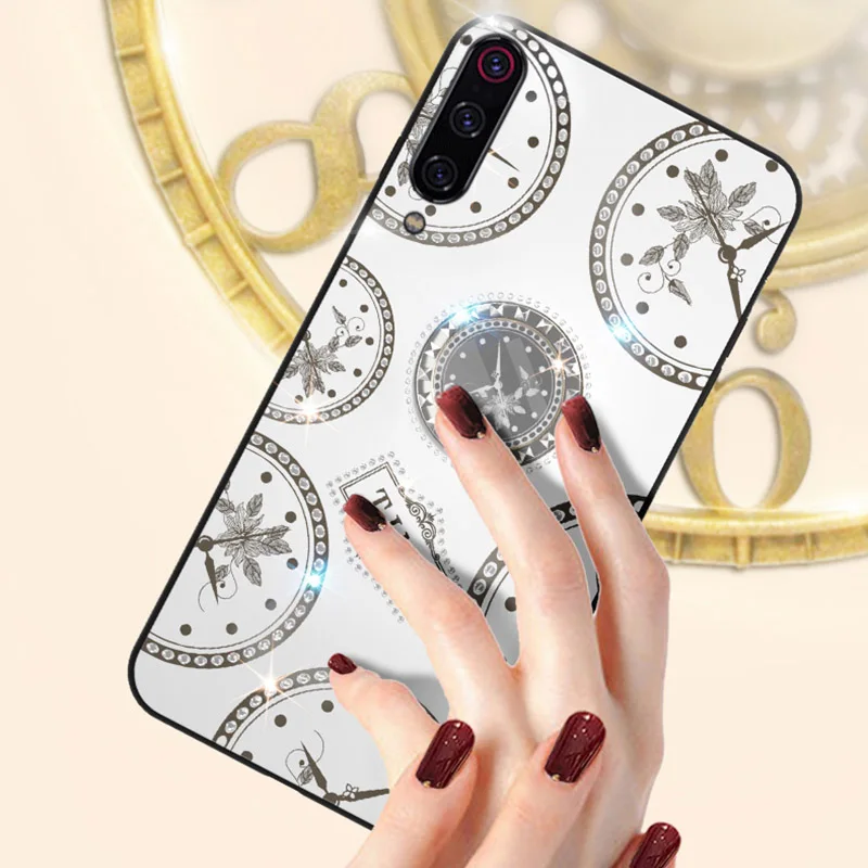 Силиконовый чехол для телефона xiaomi mi 9 se 9se 9t pro cc9 cc9e cc 9e mi 9 mi 9t a3 lite a3lite роскошный ремешок-держатель с кольцом