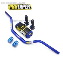 28 мм мотоциклетные руль жир бар+ ручки ПроТейпер Бар Pad для Dirt Bike SUZUKI DRZ400 RMZ450 RMZ250