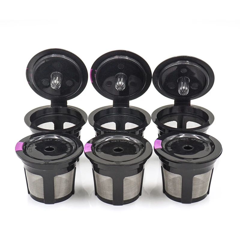 

Reusable K Cups For Keurig 2.0 & 1.0 Machines - Refillable Single Cup Coffee Filters, Fits K200 K250,K300,K350 ect (Pack of 3)