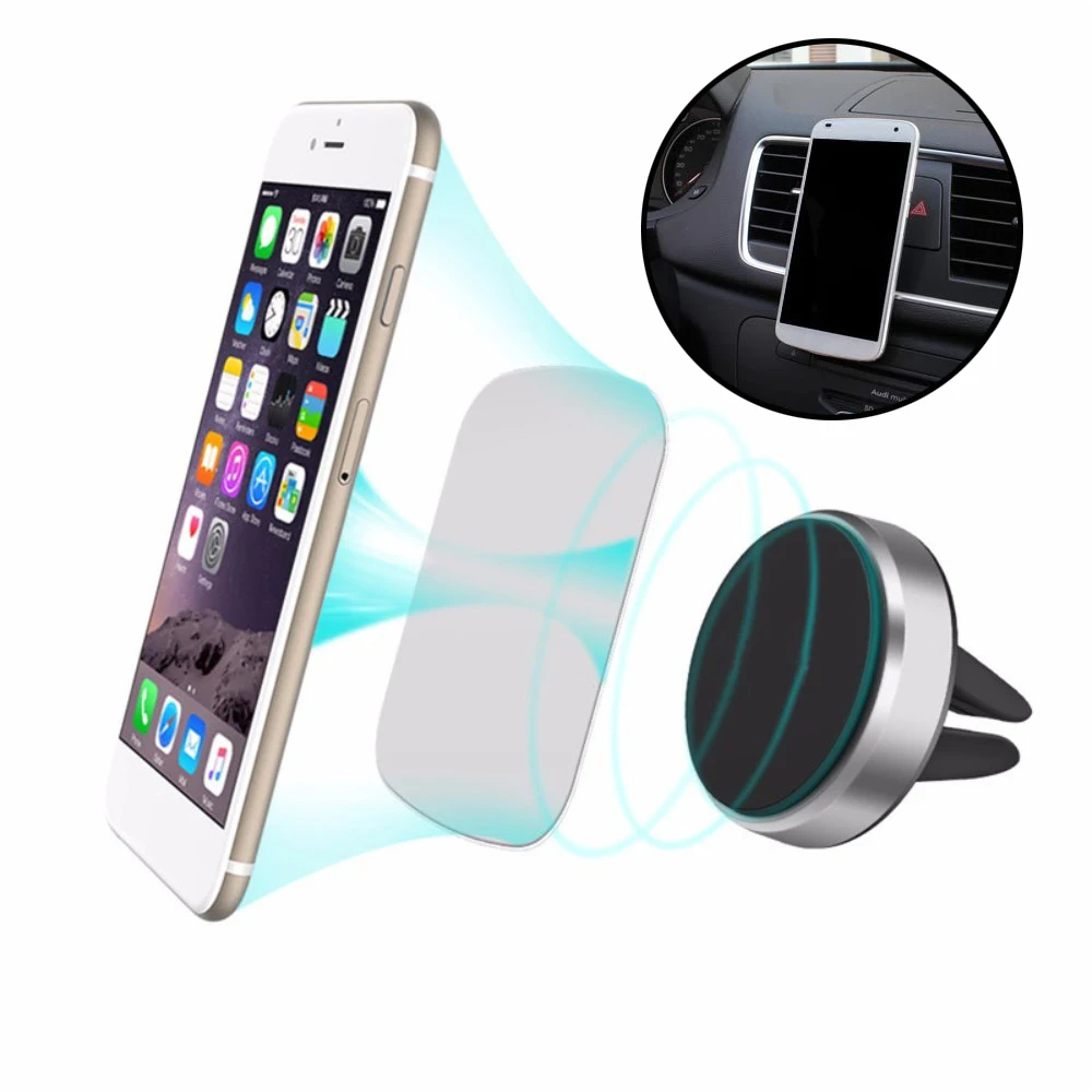 Универсальный автомобильный держатель MALUOKASA для iPhone 6 7 Air Vent Mount магнитный