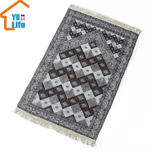 Ретро мусульманский кашемировый ковер ручной работы с кисточками прикроватный коврик геометрический напольный коврик для гостиной спальни домашний Декор Ретро-ковер