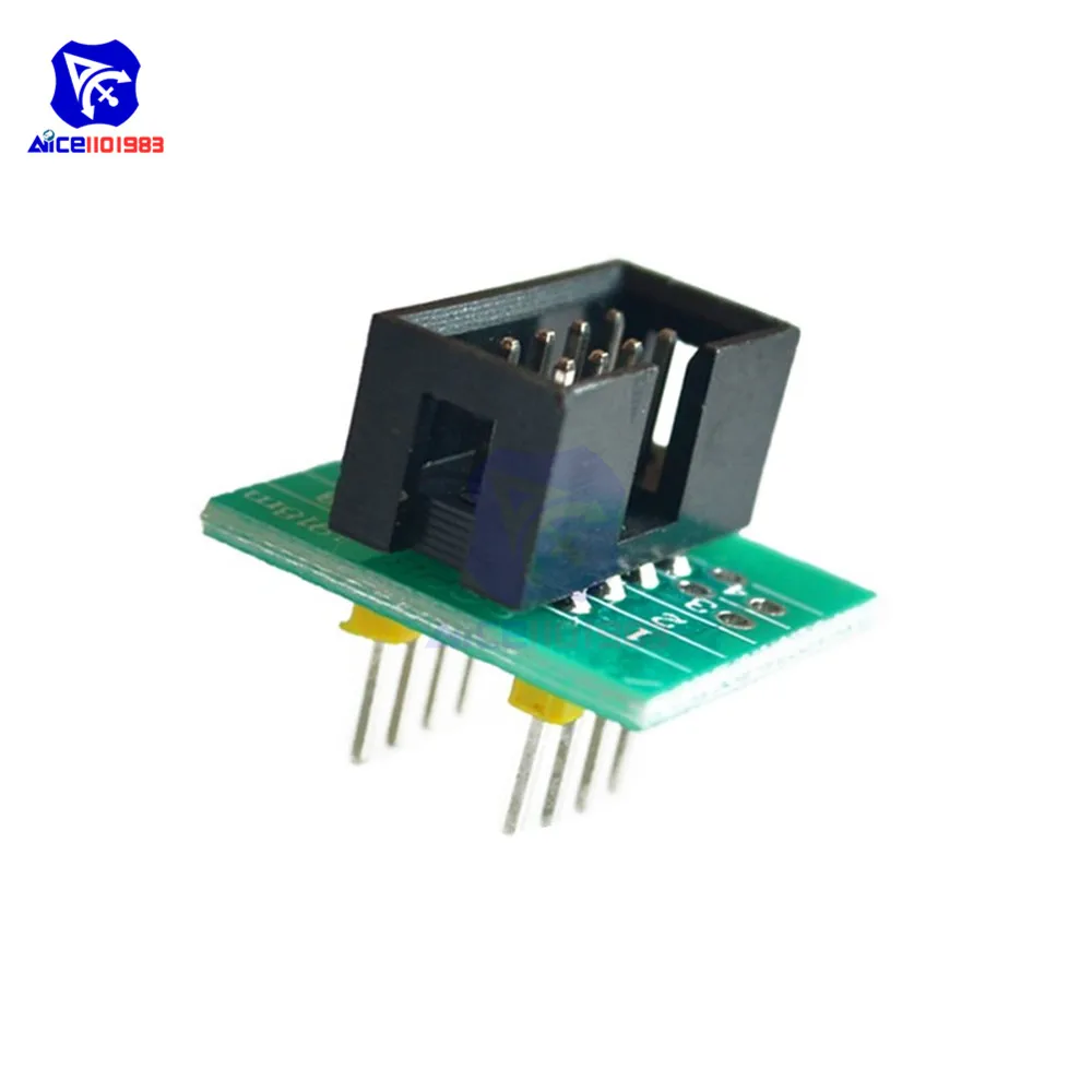 Тестовые микросхемы diymore SOIC8 SOP8 переходник для гнезда ИС BIOS/24/25/93 встроенного