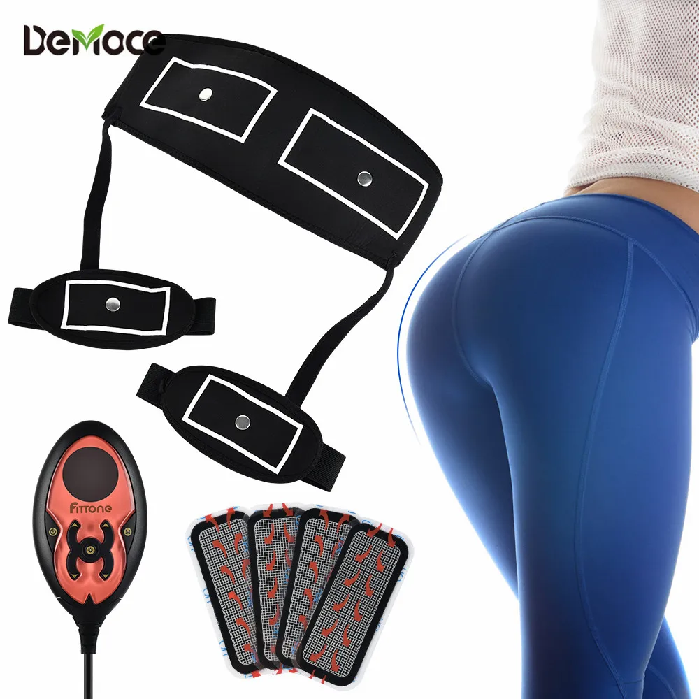 

EMS Hip Waist Stimulator Trainer ABS Muscle Buttocks Toner Bottom Lifting Slimming Massager Butt Lifting Belt Leg Fat Burner
