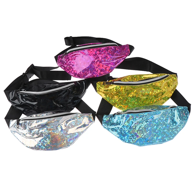 2019 New Fashion Multi-function Steam Punk Leg Reflective Laser Shoulder Bag women