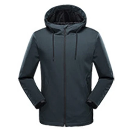 TRVLWEGO кемпинг мужская спортивная куртка Спорт на открытом воздухе водонепроницаемые дышащие пальто для женщин Весна Осень треккинг ветровка куртка - Цвет: men gray