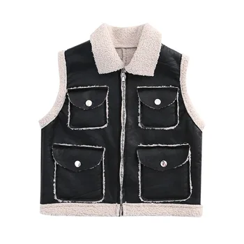 

Mihkalev Baby Girl Plus velvet Vest Kids 2020 Autumn Fleece Underwaist Children Clothes Outerwear куртка для девочки