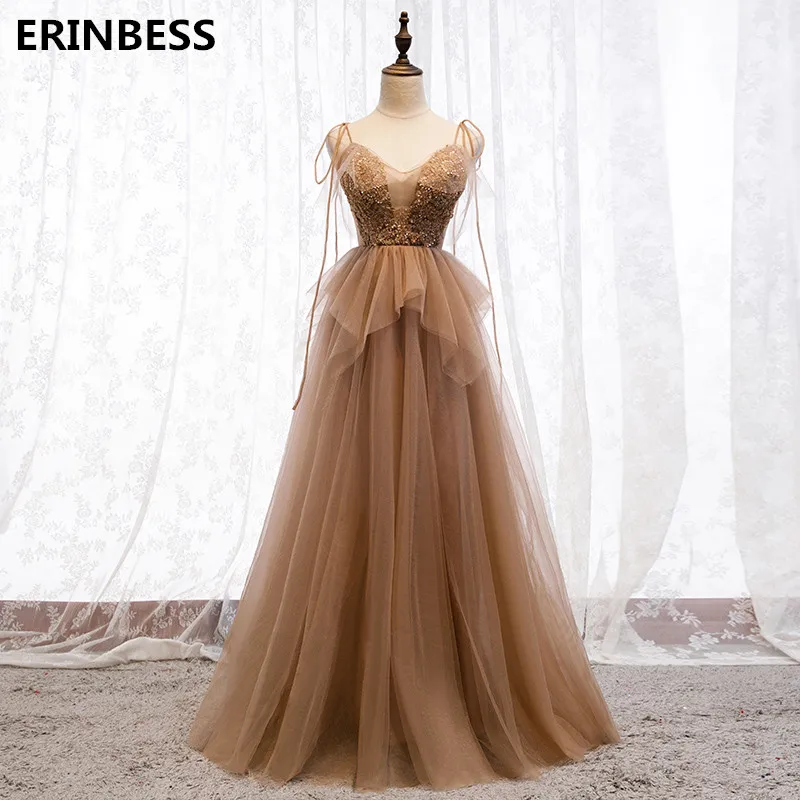 Vestido de festa Longo длинное платье для выпускного вечера es милое темно-желтое vestidos robe De