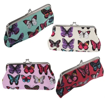 

Women's Ladies Butterflies Printed Coin Purse(green)