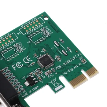 

Parallel Port DB25 25Pin LPT Printer to PCI-E Express Card Converter Adapter 1pc