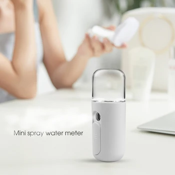 

Portable USB Rechargeable Nano Mister Air Humidifier Cooling Mini Facial Steamer For Home Office Fogger Mist Maker