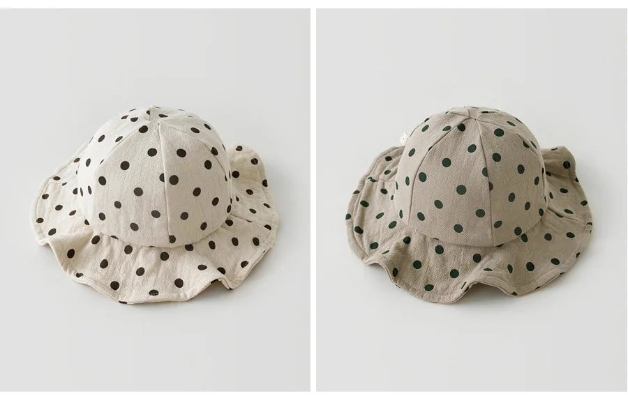 2022 New Baby Hat Summer Infant Baby Accessories Girl Beach Sun Hat Outdoor Big Brim Kids Toddler Girl Bucket Cap Bonnet Enfant